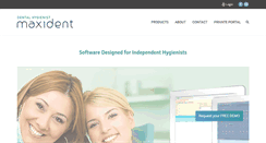 Desktop Screenshot of dentalhygienistmaxident.com