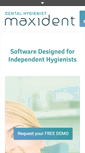 Mobile Screenshot of dentalhygienistmaxident.com